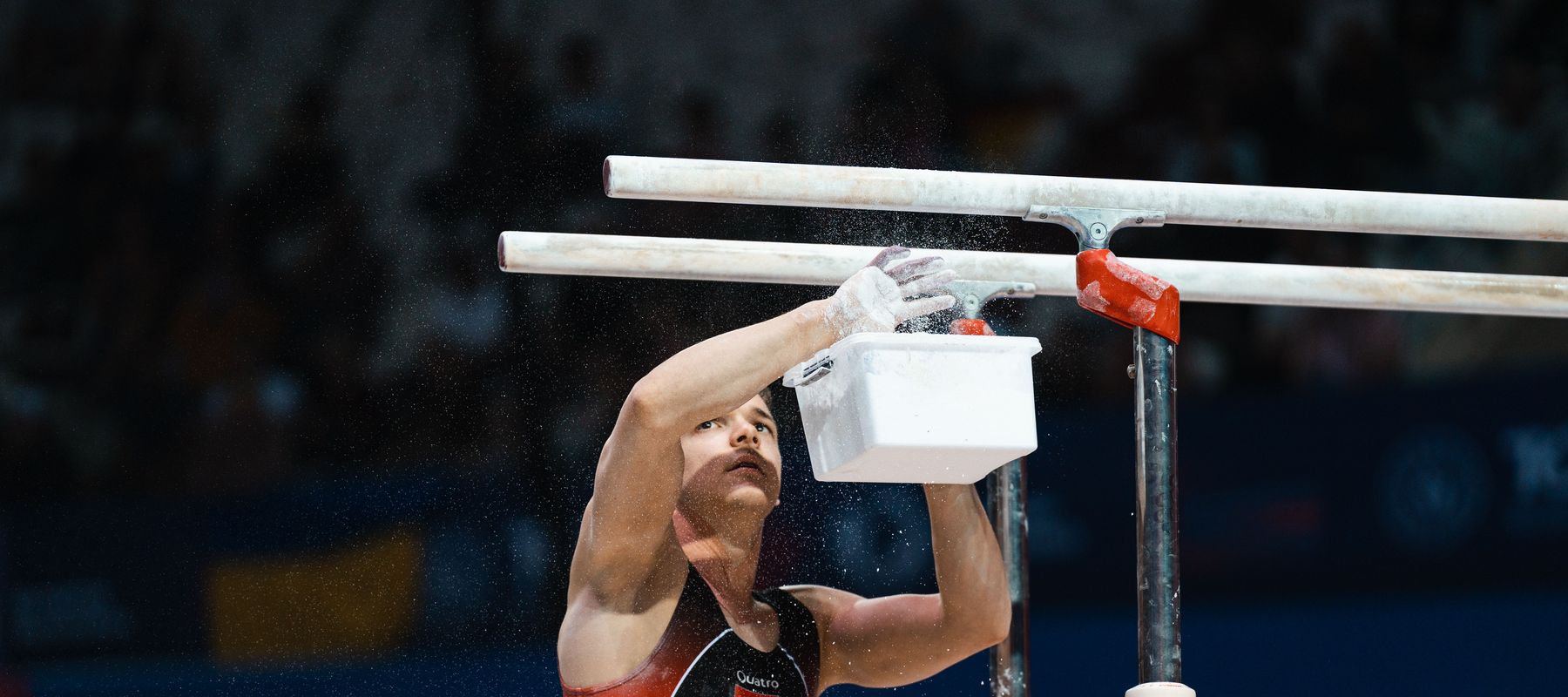 Gymnastique artistique. L'Ukrainien Illia Kovtun champion d'Europe des  barres parallèles